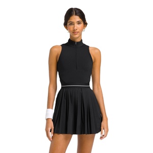 OEM Private Label Women Tennis Skirt <b>Set</b> Premium Sportswear Breathable Quick Dry Skort Custom Bulk Supplier Manufacturing - Product Image 1