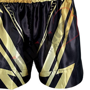 กางเกงมวยไทย MMA แบบขายส่ง สกรีนโลโก้ได้ตามต้องการ สำหรับผู้ใหญ่และเด็ก เอวกลาง ทรงสปอร์ต พร้อมลายพิมพ์ - Product Image 5