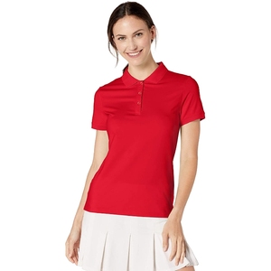 <b>women</b> <b>polo</b> shirts heavy weight cotton short sleeve lapel collar <b>tshirts</b> relaxed fit solid color custom logo streetwear - Product Image 6