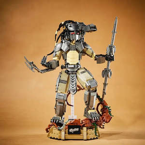 For Lego Moc Predator Alien <b>Block</b> <b>Set</b> 1:6 Scale Plastic <b>Building</b> Kit - Product Image 3