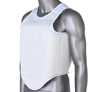 Protège-poitrine de karaté, protège-poitrine durable et léger pour l'entraînement au dojo, protège-poitrine de karaté, protection de la poitrine rembourrée et souple - Product Image 4