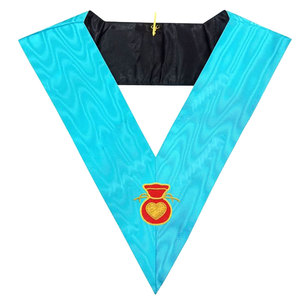 2025 COLLIER DE REGALIA MAÇONNIQUE DE MAÎTRE DE MUSIQUE DE RITE FRANÇAIS - Product Image 2