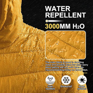 Chaqueta acolchada con capucha para hombre de diseño personalizado, aislamiento de alta tecnología, resistente al agua ligera ropa de invierno, proveedor a granel, OEM de fábrica - Product Image 5