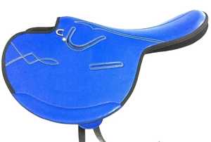 Selle de course de cheval synthétique légère pour homme, nouveau Design personnalisé, selle de cheval de course occidentale anglaise - Product Image 2