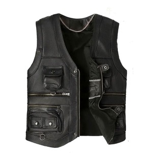 Chaleco de Cuero Ecuestre para Hombre, Chaqueta de Invierno para Montar a Caballo, Protector Corporal de Seguridad, Ropa Exterior Transpirable de Alta Calidad - Product Image 1