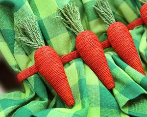 Cutest Carrot Shaped <b>Napkin</b> Rings Spring Summer Holidays Everyday Dining Table Decor Paper Christmas <b>Easter</b> Special Occasions - Product Image 1