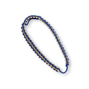 Aiguillettes en gros de haute qualité avec pointe en métal uniforme de couleur dorée et accessoire uniforme de cérémonie de finition enduite - Product Image 2