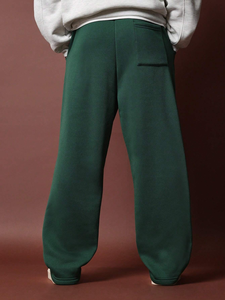 Wide Leg Sweatpants Trousers Fashion Hip Hop <b>Pants</b> Flare <b>Sweat</b> <b>Pants</b> <b>Men</b> French Terry Cotton <b>Pants</b> Straight Leg Baggy Sweatpants - Product Image 4