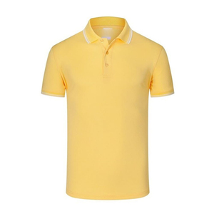Vente en gros polo personnalisé à trois boutons pour hommes, tissu tricoté respirant à manches courtes de haute qualité, style décontracté de couleur unie - Product Image 6