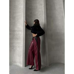 กางเกงหนังสตรีกางเกงสตรีหรูหราและมีสไตล์ - Product Image 5