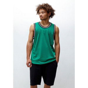 Débardeur de sport d'été pour homme, séchage rapide, respirant, en coton et fibre de bambou, pour fitness, course à pied, gym, vêtements de sport sans manches - Product Image 1