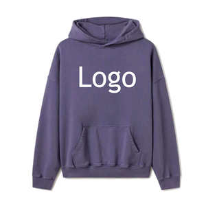 Vente en gros de sweatshirts et sweatshirts à capuche avec logo personnalisé Sweats à capuche pour hommes Sweatshirt à capuche en coton mélangé style luxe Basics - Product Image 2