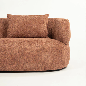 Juego de Sofás Reclinables Tapizados en Madera Sólida de Lujo Moderno, Cómodo y Duradero, Muebles para Sala de Estar, Hogar, Hotel, Escuela - Product Image 5
