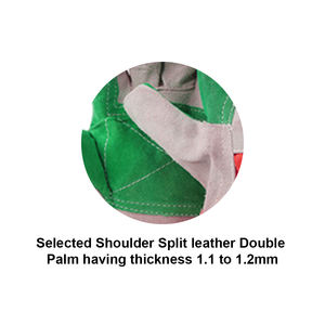 Guantes de seguridad resistentes de grado industrial Diseño de doble Palma con agarre mejorado para trabajo manual Cumplimiento EN420 - Product Image 2