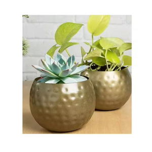 Macetas galvanizadas de calidad Superior, nuevo diseño atractivo, decoración para el hogar y el jardín, contenedor de plantas y maceta para uso en el jardín - Product Image 4