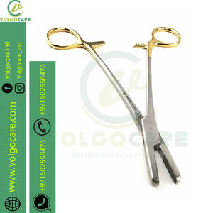 Pince à torsion en fil TC de haute qualité 8 pouces porte-aiguille Instrument chirurgical poignée en or dans un style unique - Product Image 2