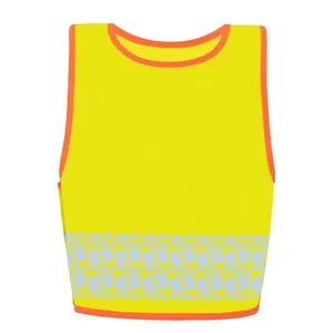 Gilet di Sicurezza Personalizzato per Bambini con Adesivi Riflettenti e Luci per Promozioni Faunistiche - Product Image 2