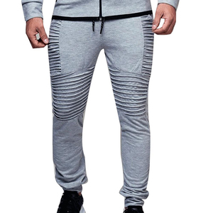 Pantalones cargo de algodón de pierna recta holgados de peso pesado para hombre, pantalones de chándal holgados de lana, Jogger atlético con ajuste cómodo - Product Image 5