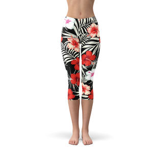 Meilleur Design Impression Personnalisée Leggings en Polyester Léger Pleine Longueur pour Femmes Sublimation Mi Imprimé Tricoté Excellent - Product Image 2