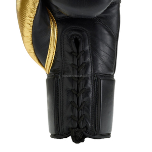 Guantes de Boxeo Personalizados OEM de Cuero Premium Transpirables y Resistentes al Viento para Sparring y Entrenamiento - Product Image 5