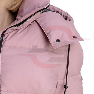 Chaquetas acolchadas de invierno de tamaño personalizado para mujer Ropa de invierno de punto transpirable para adultos - Product Image 4