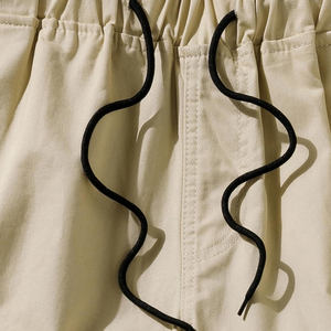 Venta al por mayor de algodón Cargo Pantalones cortos de hombre Casual Multi-bolsillos Diseño Tallas grandes Secado rápido Transpirable-Pantalones cortos de cintura media Cargo - Product Image 2