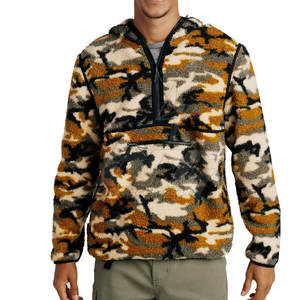 Último diseño Nueva llegada Sudaderas con capucha de impresión de camuflaje Professional Made Basics Sudaderas con capucha de peso ligero - Product Image 1