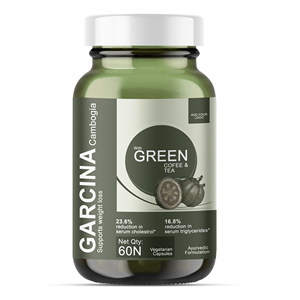 Meilleures capsules amincissantes à l'extrait de Garcinia Cambogia 100% naturel pour la gestion du poids, 60 capsules/flacon, 2 capsules par jour - Product Image 1