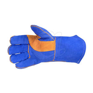 Guantes de soldador de cuero de último estilo hechos por profesionales, guantes de soldador de cuero antideslizantes de gran oferta - Product Image 6