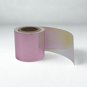Film polyester flexible série S100 à double hologramme, couleurs variées, pour étiquettes, emballages et impression décorative, surface unie pour paillettes - Product Image 1