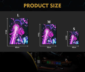 Enseigne lumineuse LED personnalisée poster Anime néon pour la maison mur salle <span class=keywords><strong>de</strong></span> <span class=keywords><strong>jeux</strong></span> mariage bar <span class=keywords><strong>voiture</strong></span> entreprises pour la décoration intérieure - Product Image 4