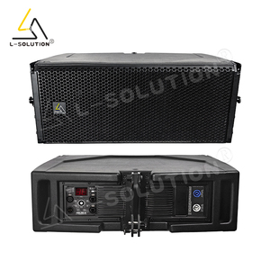 HDL30-A 1100W RMS Altavoces de arreglo lineal activos de doble vía de 10 pulgadas, sistema de sonido profesional para escenario, arreglo lineal amplificado - Product Image 1