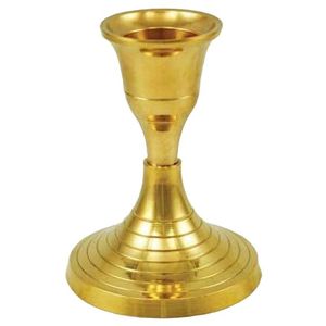 Set 2 Luxury Nickel-Plated Cylindrical Aluminium Wood Handmade Durable Eco-Friendly Candle <b>Tealight</b> <b>Holders</b> for Home Decor - Product Image 5
