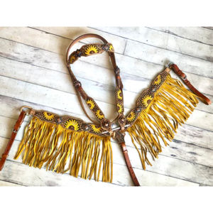 100% genuino Argentina cuero de vaca occidental ecuestre Headstall ligero equipo de equitación fabricante al por mayor - Product Image 5