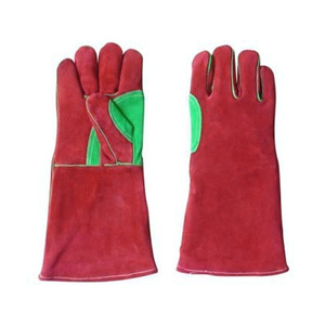 Guantes de Soldadura de Cuero Vacuno Reforzado de Primera Calidad, Resistentes a la Abrasión, para Bomberos, Construcción y Barbacoa - Product Image 6