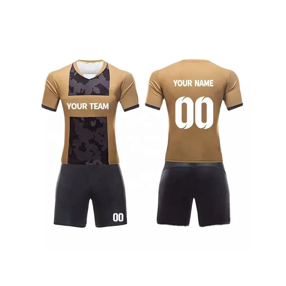 Nova Geração Rugby Uniformes Top Venda Quente Futebol Rugby Uniforme Qualidade Confiável Esportes Uso Juventude Rugby Uniforme Atacado