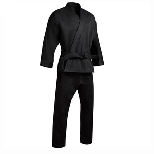 Unisex 100% algodón Jiu Jitsu Kimono Color personalizado Karate y Judo Trajes Ropa deportiva de marca personalizada con OEM de Pakistán - Product Image 2