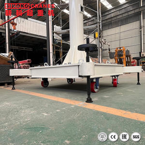 מנוף זרוע מתקפל, מסתובב, מתקפל, בעל כושר הרמה של 80 ק\"ג, 160 ק\"ג, 320 ק\"ג, 500 ק\"ג, 600 ק\"ג, מתאים לחללים קטנים, ללא כוח משיכה. - Product Image 4