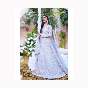 Ropa de Boda nupcial última llegada 2024 mejor calidad diseñador pesado dos tonos seda Lehenga Choli mejor precio proveedor - Product Image 4