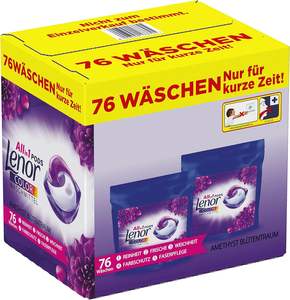 Cápsulas Lenor Todo en Uno Amethyst Flower Dream - 76 Lavados para una Limpieza Higiénica y Profunda - Product Image 1