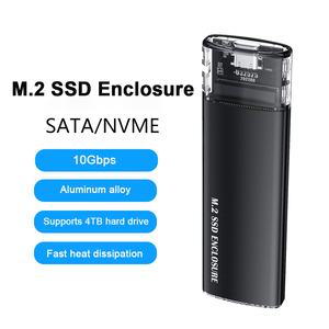 Nouveau boîtier de disque dur portable sans outil M2 Boîtier de disque SSD à semi-conducteurs Type-C 3.1 M.2 - Product Image 2