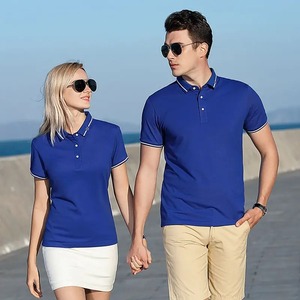 Venta al por mayor de poliéster de algodón uniforme de los hombres de golf Polo impresión personalizada bordado logotipo Polo camisa para los hombres - Product Image 5