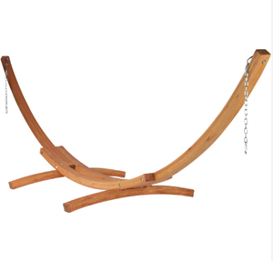 Support de hamac en bois (conception en arc robuste) - Product Image 1