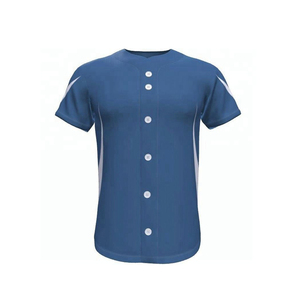 Maillot de baseball imprimé à séchage rapide et respirant, 220g, impression numérique, personnalisable, pour équipe masculine, 100% polyester, logo personnalisé, best-seller - Product Image 1