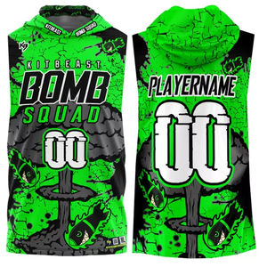 Uniformes de football drapeau de compression sublimés personnalisés nouveau design ensemble de maillots d'entraînement pour les uniformes d'équipe de football américain 7v7 XL - Product Image 2