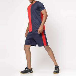Offre Spéciale produit nouveauté hommes été à manches courtes t-shirts et shorts ensemble 2025 été Jogging porter hommes ensembles jumeaux - Product Image 5