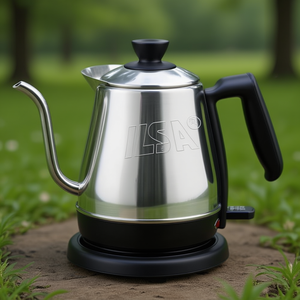 Bouilloire à lait Ilsa en acier inoxydable, 250 ml, chrome poli, pour cuisinières à gaz, électriques, vitrocéramiques - Product Image 3