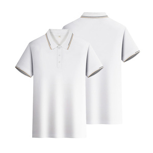 Polo-shirt de sport de golf pour hommes de haute qualité, respirant, avec logo personnalisé, uniforme personnalisé, uni, vierge, brodé - Product Image 4