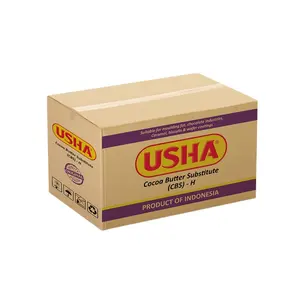 Komplettes nicht gemischtes Palmöl aus CBS-Fett in Karton verpackung mit USHA-Marke und Logo aus indonesischem Werk zu niedrigsten Preisen