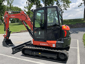 รถขุดขนาดเล็กคุณภาพสูง Kubota KX057-5 น้ำหนัก 5.5 ตัน สำหรับงานก่อสร้าง จัดสวน ขุดดิน เคลื่อนย้ายดิน ขาย - Product Image 4